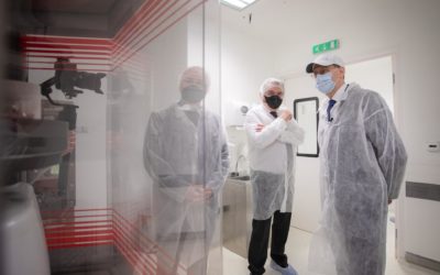 Koronavírus elleni gyógyszert gyártó üzemet adtak át Pilisborosjenőn